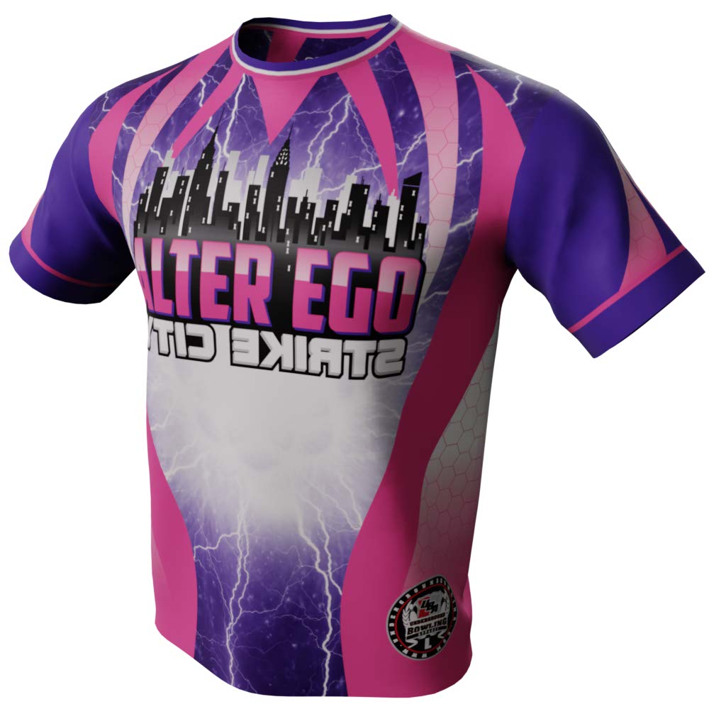 Alter Ego Pink Bowling Jersey