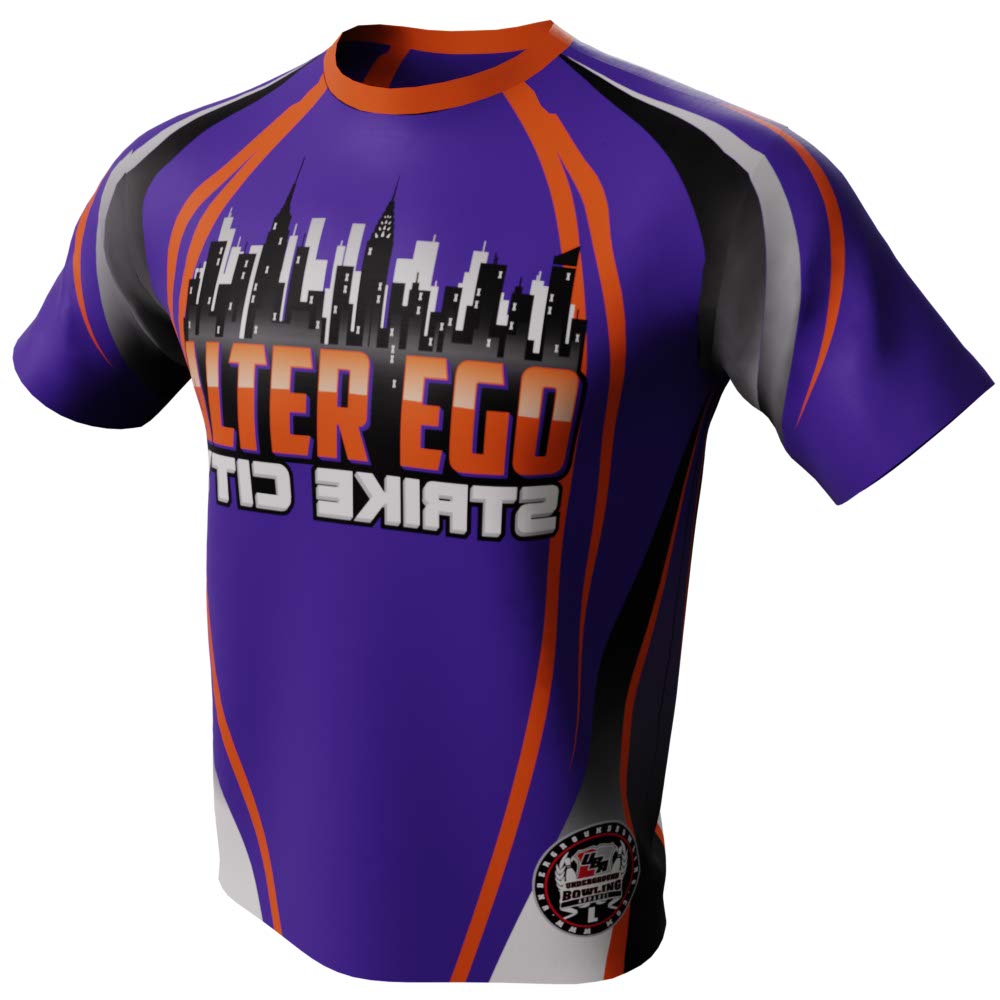 Alter Ego Purple Bowling Jersey
