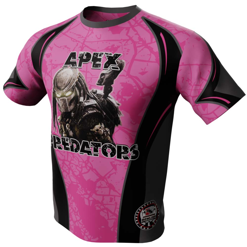 Apex Predators Pink Bowling Jersey