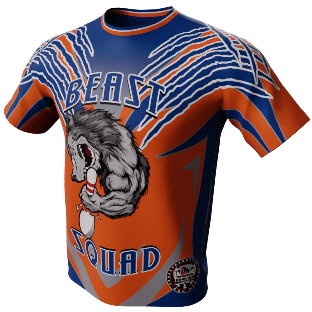 Beast Squad Monster Bowling Jersey