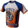 Beast Squad Orange Fade Bowling Jersey