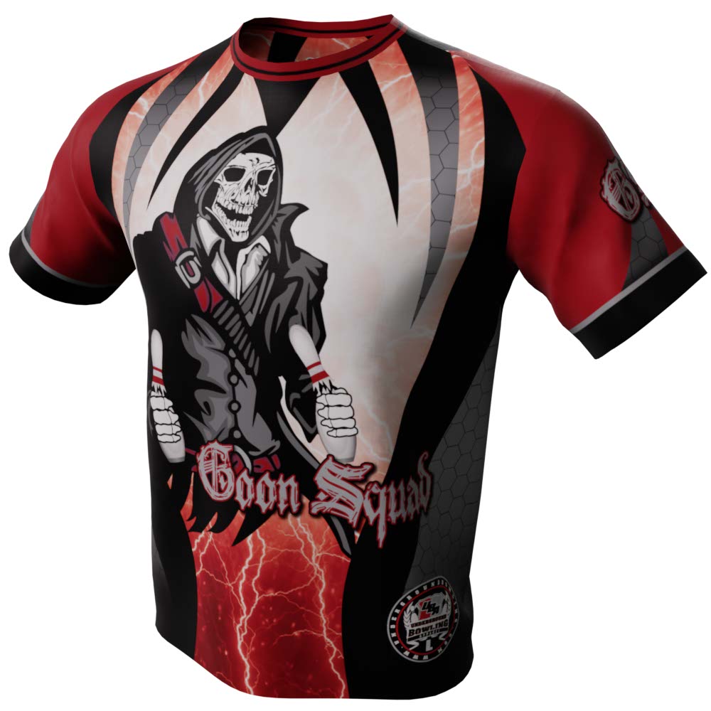 Goon Squad Red Bowling Jersey