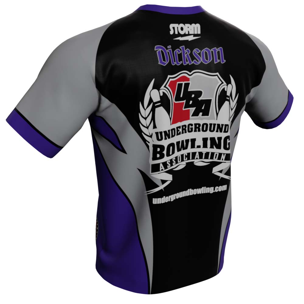 Magna Carta Black and White Bowling Jersey - back