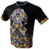 New World Order Faded Puzzle Bowling Jersey
