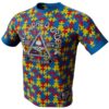 New World Order Puzzle Pieces Bowling Jersey