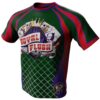 Royal Flush Green and Red Bowling Jersey