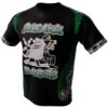Sneaky Bandits Black and Green Bowling Jersey