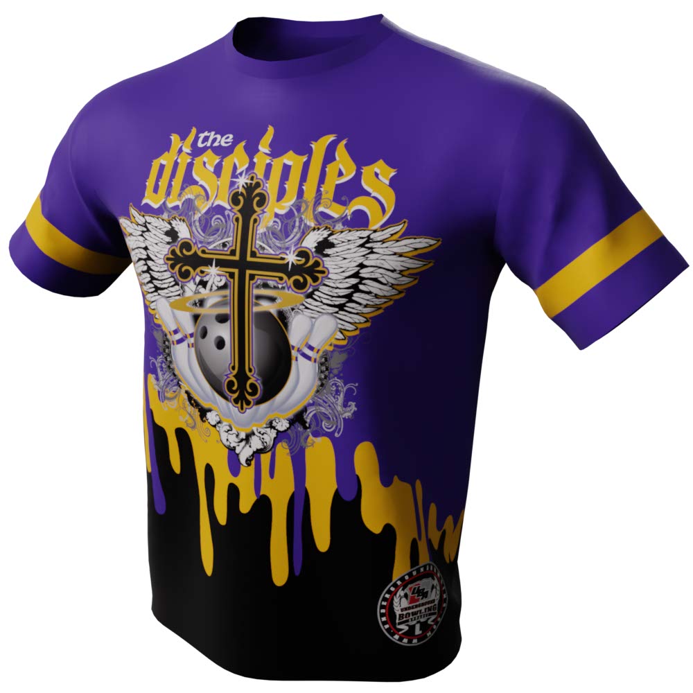 The Disciples Paint Drip Bowling Jersey