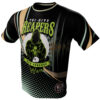 Tri-City Reapers Black and Gold Bowling Jersey