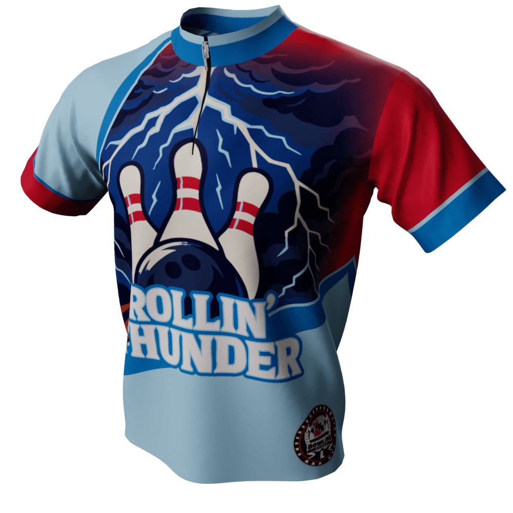 Rollin' Thunder Side Swoop Bowling Jersey