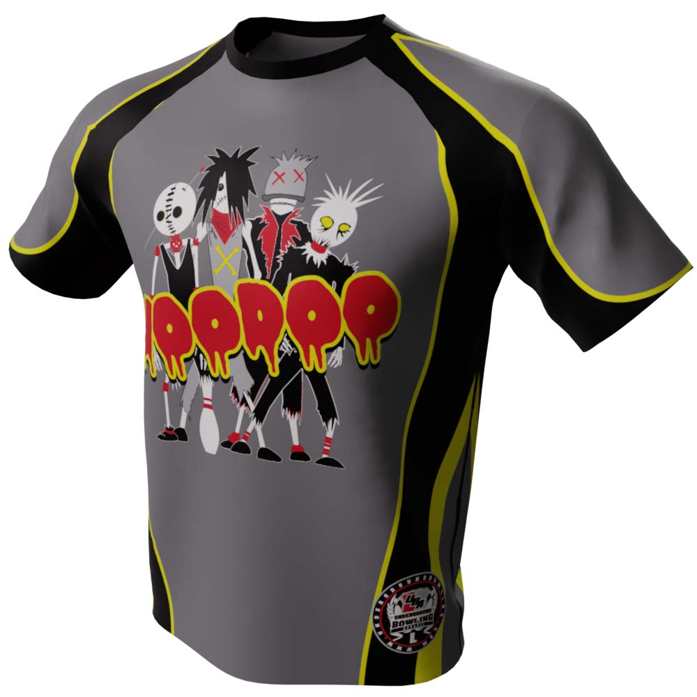 VooDoo Gray Bowling Jersey